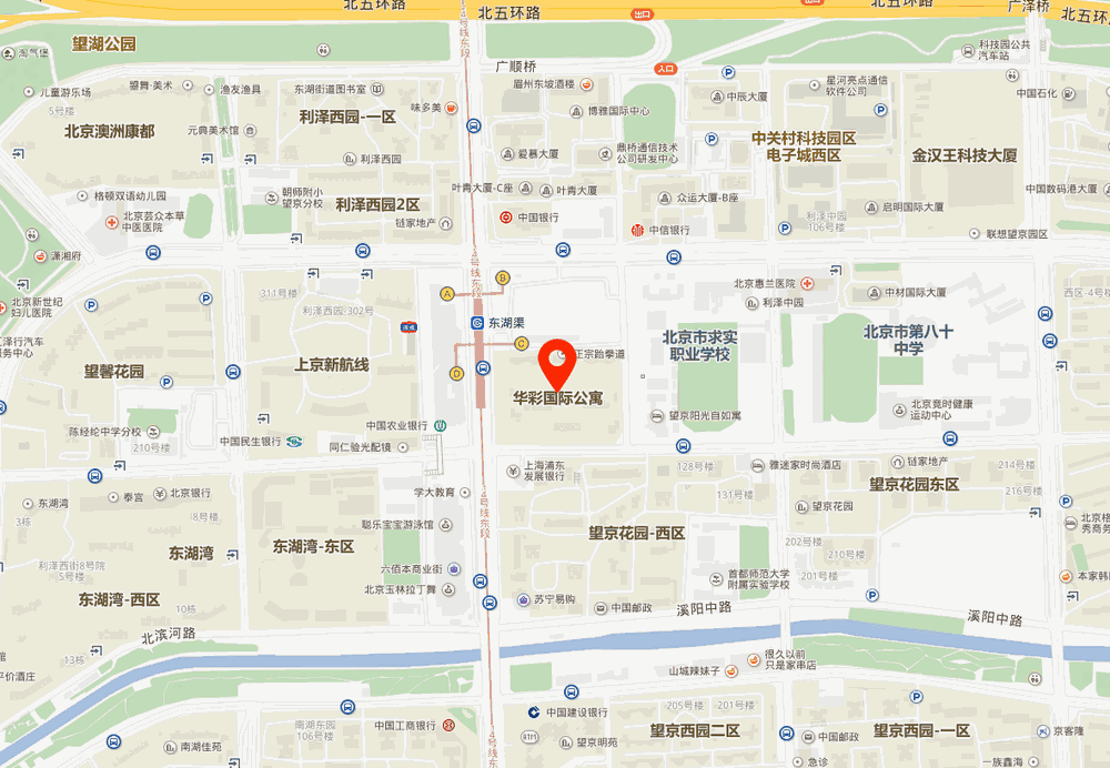 华彩大厦位置地图